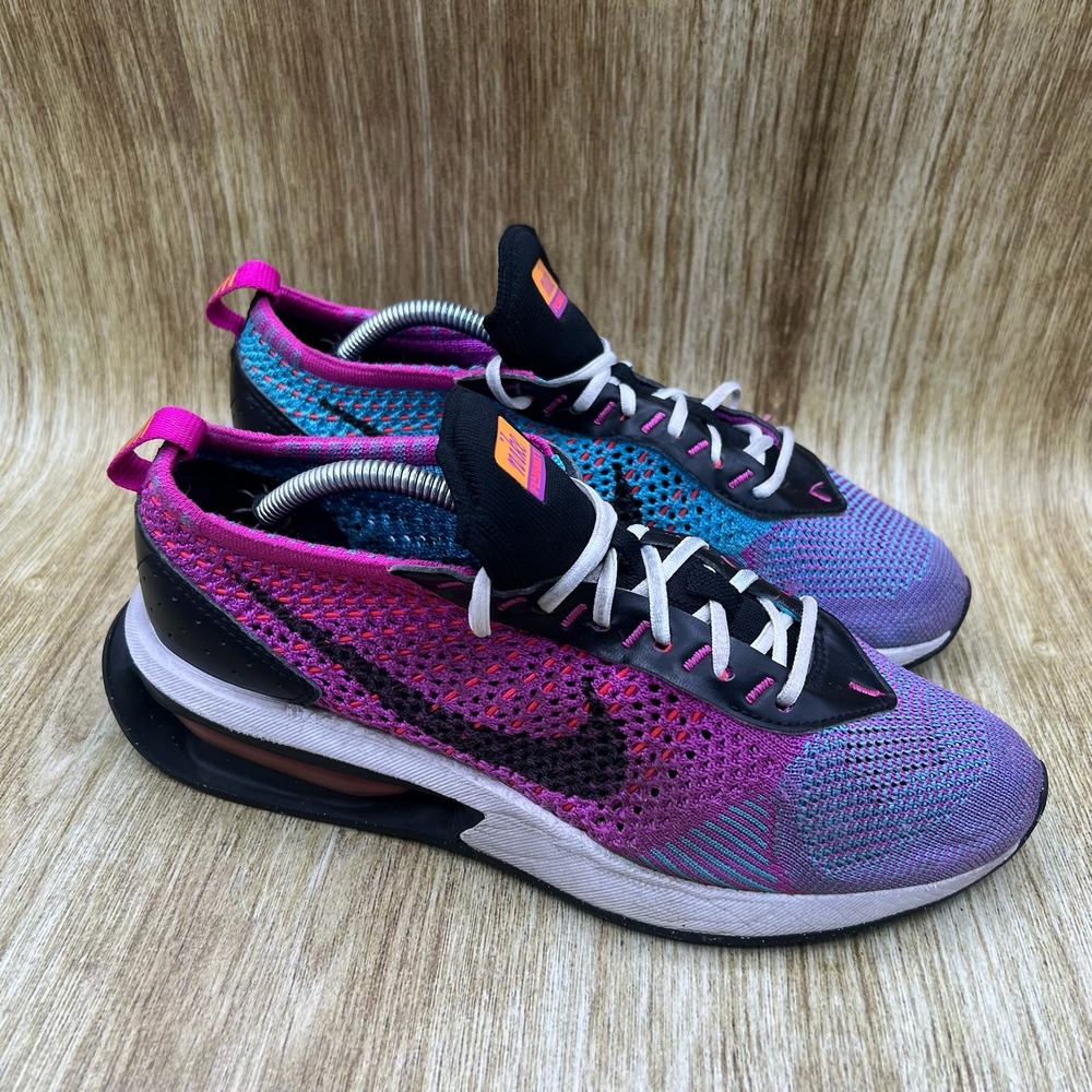 Nike Air Max Flyknit Racer Womens Size 7.5 Fuchsia Dream Purple Shoes FD0822-500